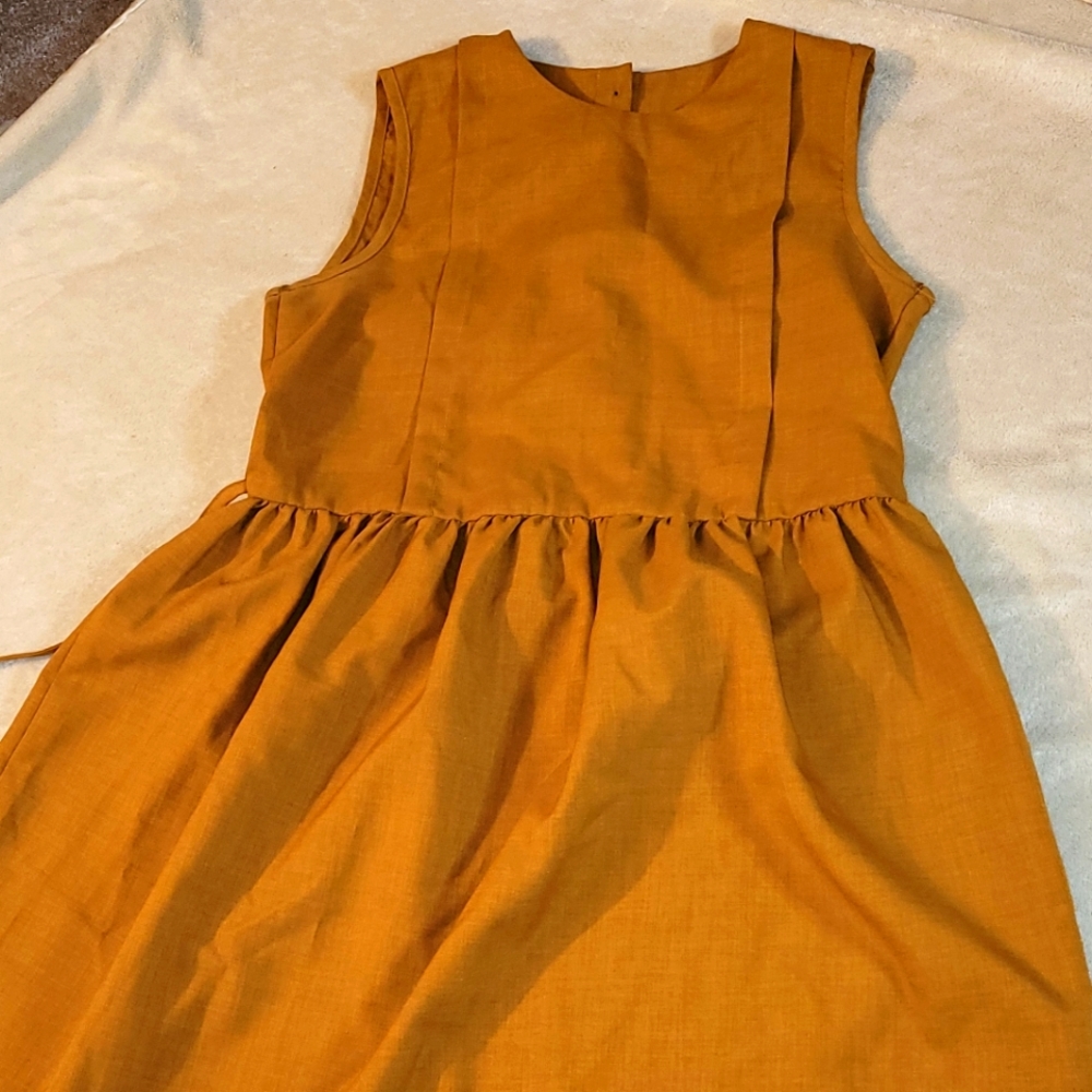 Made in Korea Goldenrod Dress